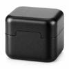 Alomejor Aluminum Portable Mini Cue Tip Chalk Holder Billiard Pool Chalks Carrier Case for Billiard Cue Billiard Accessory(Black) view 1