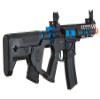 Lancer Tactical Gen 2 Proline 7'' Enforcer Needle Tail Skeleton Full Metal Airsoft AEG with Alpha Stock (ETU &Mosfet)- Two Magazines Included view 4