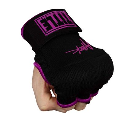 Title Boxing Attack Nitro Speed Wraps 2.0, Black/Purple, Youth