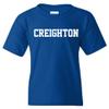 UGP Campus Apparel YS01 - Creighton Bluejays Basic Block Youth T-Shirt (Small,Royal) view 1