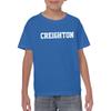 UGP Campus Apparel YS01 - Creighton Bluejays Basic Block Youth T-Shirt (Small,Royal) view 4