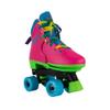 Circle Society Adjustable Roller Skates for Girls, JoJo Siwa Rainbow Design  Classic Kids' Skates, Sizes 12-3, Ideal for Indoor & Outdoor Skating Fun view 3