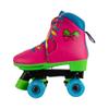 Circle Society Adjustable Roller Skates for Girls, JoJo Siwa Rainbow Design  Classic Kids' Skates, Sizes 12-3, Ideal for Indoor & Outdoor Skating Fun view 4