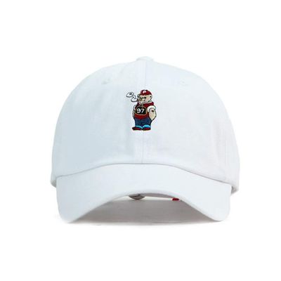 Baseball Cap Original Clean Up Adjustable Style Classic Hat CAAA0382 (White)