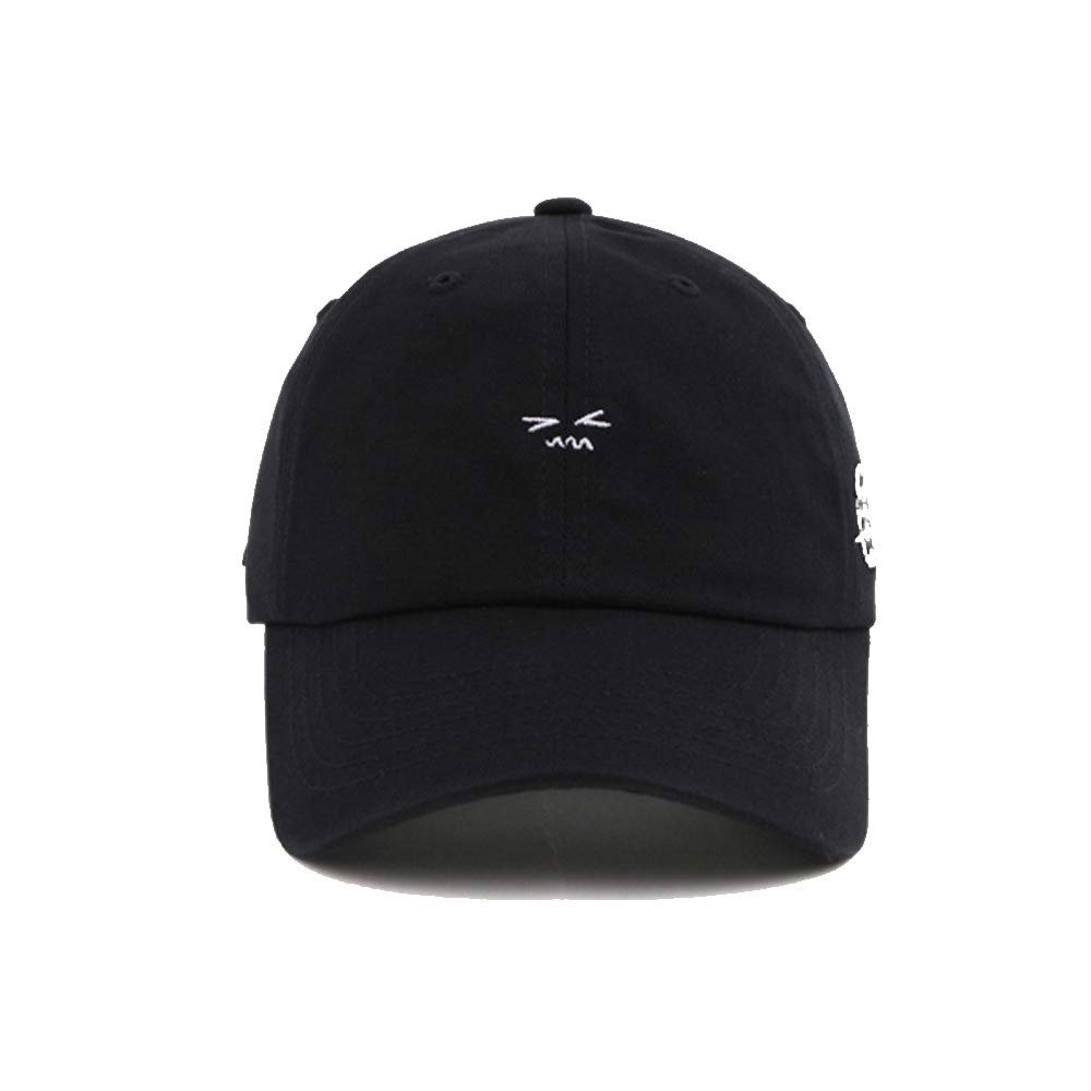 Baseball Cap Original Clean Up Adjustable Style Classic Hat CAAA1072 (Black)