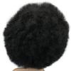 DUBKARTna Biggest Afro Ever Wig Halloween Costume Accessories, White,Black, One Size (Black) view 2