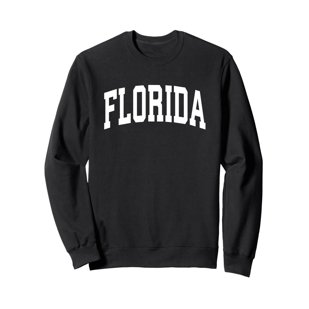 Florida Crewneck Sweatshirt Sports College Style State Gifts Sweatshirt