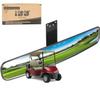10L0L Panoramic Convex Golf Cart Mirror for Yamaha, EZGO, Club Car, Golf Cart Rear View Mirror view 1
