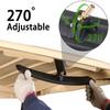 10L0L Panoramic Convex Golf Cart Mirror for Yamaha, EZGO, Club Car, Golf Cart Rear View Mirror view 3