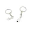 1 PCS Antique Silver Keyrings Keychains Key Ring Chains Tags Clasps Q7FS2 Hand Grenade view 1