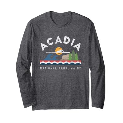 Acadia National Park Maine Longsleeve T Shirt