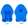 TITA-DONG Hand Paddles,1 Pair Adjustable Swimming Gloves Hand Flippers Professional Swimming Power Training Paddles Set for Kids and Adults view 4