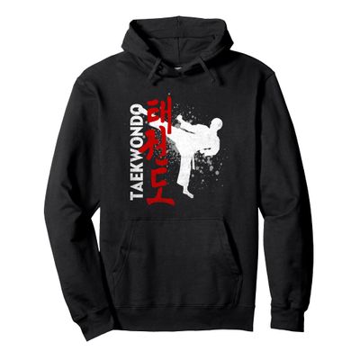 Taekwondo Hoodie - Martial Arts Graphic Hoodie Pullover Hoodie