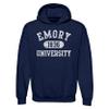 UGP Campus Apparel AH20 - Emory Eagles Athletic Arch HOODIE - Large - Navy view 1
