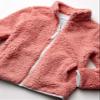 Amazon Essentials Girls' Sherpa Fleece Full-Zip Jacket, Mauve, Small view 3