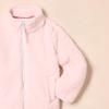 Amazon Essentials Girls' Sherpa Fleece Full-Zip Jacket, Light Pink, X-Large view 2