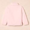 Amazon Essentials Girls' Sherpa Fleece Full-Zip Jacket, Light Pink, X-Large view 3