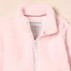 Amazon Essentials Girls' Sherpa Fleece Full-Zip Jacket, Light Pink, X-Large view 4