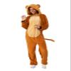 Rubies Lion Comfywear Hooded Jumpsuit for Adults, Unisex S/M view 2