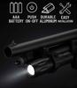 Trinity Supply 1000-Lumen Tactical Flashlight for 12-Gauge Shotguns | Durable Aluminum Hunting Light with CREE LED | Pump Shotgun Compatible, 200m Range, On/Off Button, Batteries Included view 2