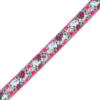Country Brook Design - Vintage Roses Ribbon on Pink Nylon Webbing (3/4 Inch, 5 Yards) view 2