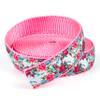 Country Brook Design - Vintage Roses Ribbon on Pink Nylon Webbing (3/4 Inch, 5 Yards) view 4