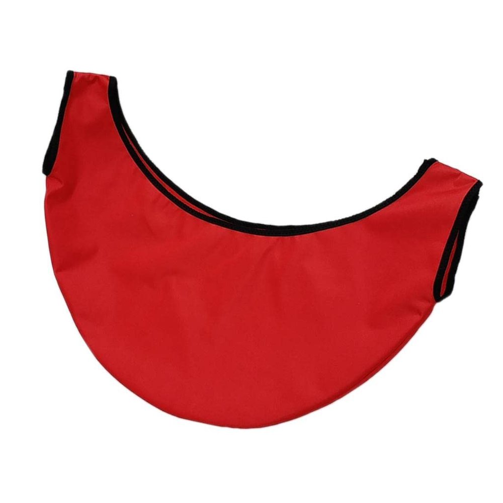 SM SunniMix Portable Bag See-Saw Cleaner Ball Polisher and Carrier Gym Equipment with Lanyard for Bowler, Red