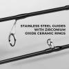 KastKing Crixus Fishing Rods, Spinning Rod 6ft -Light - M Fast-2pcs view 3