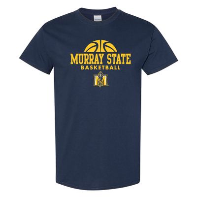UGP Campus Apparel AS08 - Murray State Racers Basketball Hype T-Shirt - 3X-Large - Navy