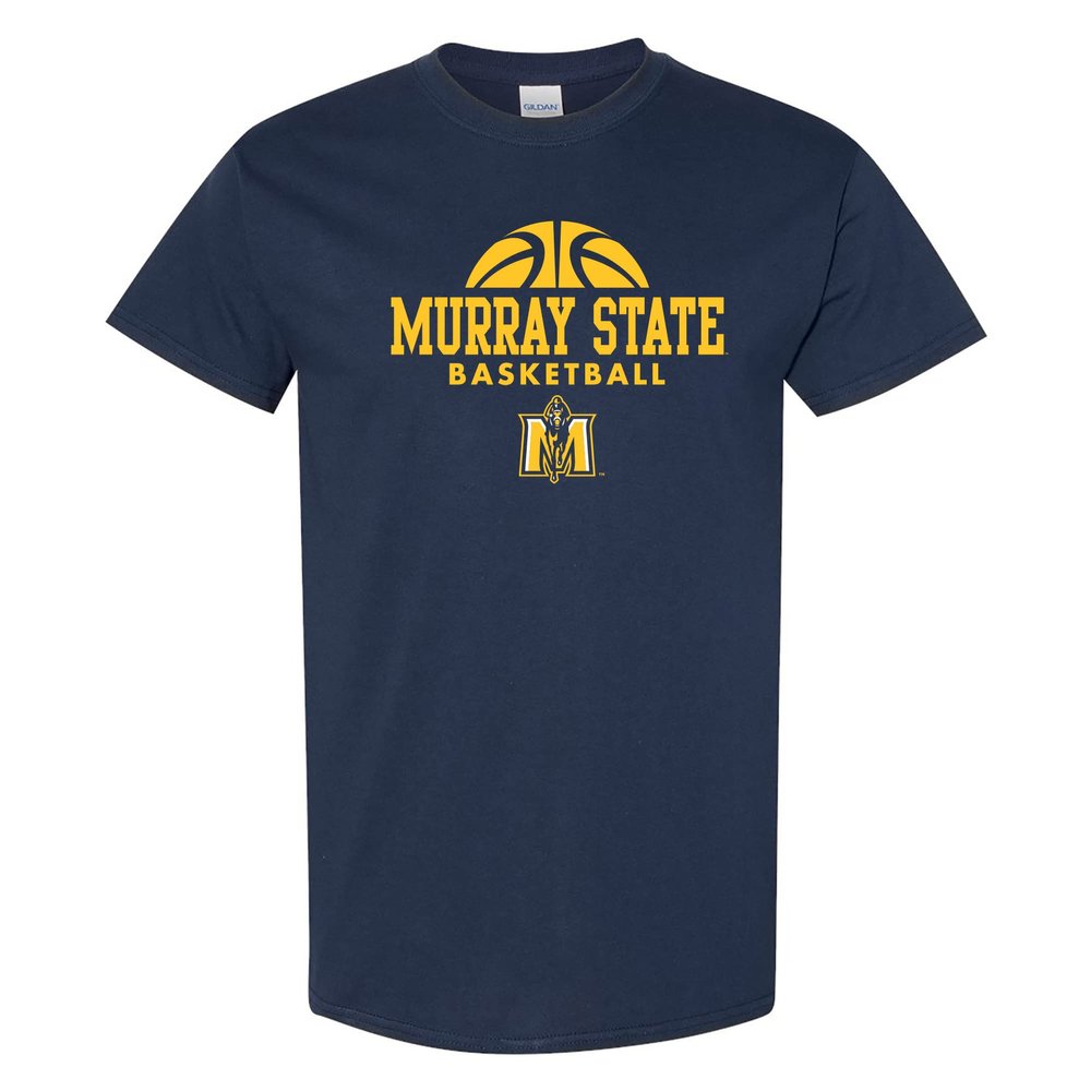 UGP Campus Apparel AS08 - Murray State Racers Basketball Hype T-Shirt - 3X-Large - Navy