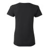 UGP Campus Apparel LS04 - Northern Kentucky Norse Distressed Circle Logo Womens T-Shirt - 2X-Large - Black view 3