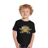 UGP Campus Apparel TS01 - Northern Kentucky Norse Primary Logo Toddler T Shirt - 5/6T - Black view 4