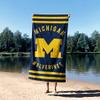 Northwest NCAA Michigan Wolverines Unisex-Adult Beach Towel, 30" x 60", Stripes view 4