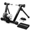 Alpcour Fluid Bike Trainer Stand for Indoor Riding  Portable Foldable Stainless Steel Trainer, Noise Reduction, Progressive Resistance, Dual-Lock System  Road & Mountain Bikes' Stationary Exercise view 1
