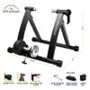Alpcour Bike Trainer Stand for Indoor Riding  Portable Foldable Magnetic Stainless Steel Indoor Trainer, Noise Reduction, 6 Resistance Settings & Bag  Stationary Exercise for Road & Mountain Bikes view 4