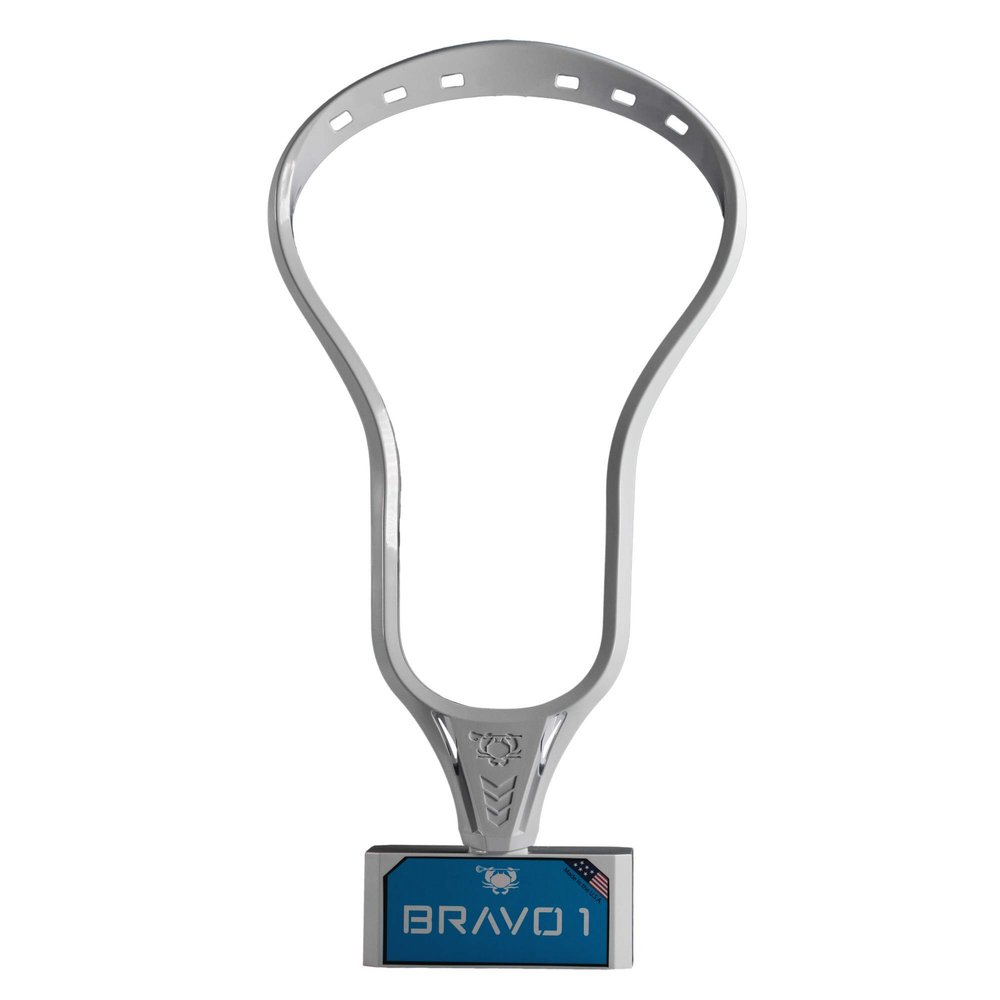 ECD Lacrosse - Bravo1 Unstrung Lacrosse Head - White