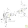Cannondale Mountain Hollowgram SiSL2, Hollowgram Si, and Cannondale Si crank spindle spacer set view 3