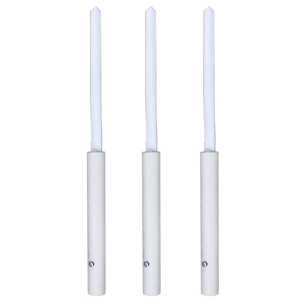 Bayco Golf Color Flex Markers - Set of 3 (Set of 3 White)
