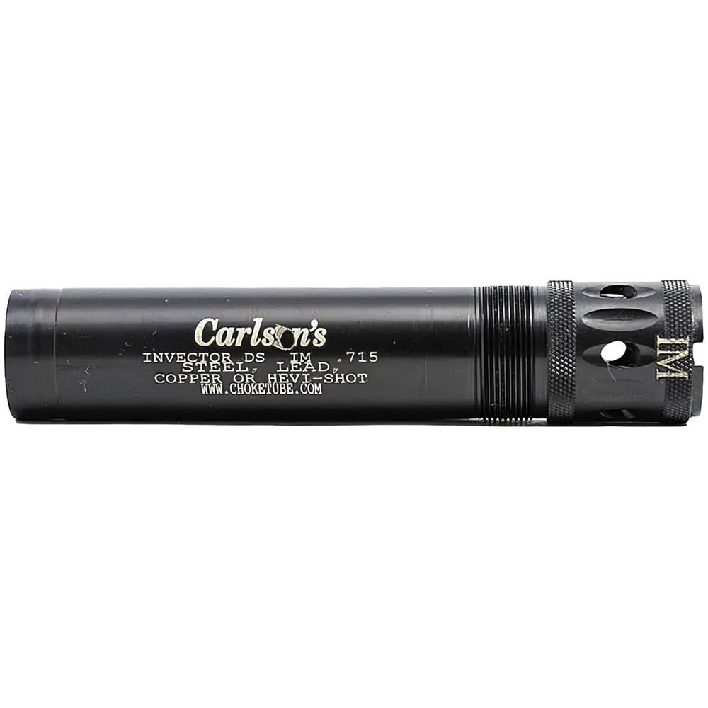 CARLSON'S Choke Tubes 12 Gauge for Browning Invector DS [ Improved Modified | 0.715 Diameter ] Stainless Steel | Ported Sporting Clays Choke Tube | Made in USA