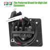 10L0L Golf Cart 48V Charger Receptacle for EZGO RXV & TXT, OEM# 602529 613304 view 2