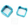 Alomejor Aluminum Portable Mini Magnetic Pool Chalk Holder Billiard Chalk Holder for Billiard Cue Snooker Accessory(Blue) view 4