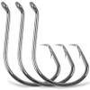 Circle Hooks Tackle - 120pcs 2X Strong Saltwater Fishing Hooks Octopus Customized Offset Sport Circle Hooks for Catfish Bass Size 3/0 view 1