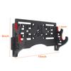 Eforlife 2-Tier Sword Holder Wall Mount Samurai Sword Display Stand Hanger Hollow Out Pattern for Katana Wakizashi and Standard Swords (Red Velvet-Dragon) view 2