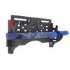 Eforlife 2-Tier Sword Holder Wall Mount Samurai Sword Display Stand Hanger Hollow Out Pattern for Katana Wakizashi and Standard Swords (Red Velvet-Dragon) view 3