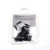 MNFT 1 Bag #4-S Carp Fishing Large Eye Rolling Swivels Matt Black Color Fits Safety Lead Clips Heli Rig Carp Terminal Tackle (1000Pcs) view 4