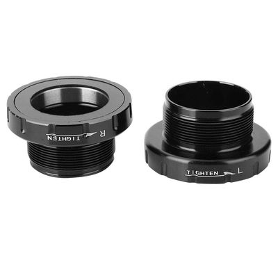 Alomejor Bottom Bracket, Aluminum Alloy BSA30 68 73mm BB Shell Thread Spindles, for Mountain Biking, Road Biking, City Riding, Maintenance Tool, Upgra