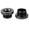 Alomejor Bottom Bracket, Aluminum Alloy BSA30 68 73mm BB Shell Thread Spindles, for Mountain Biking, Road Biking, City Riding, Maintenance Tool, Upgra view 1