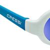 Cressi Scooby, White/Blue, Blue Mirrored lens view 3