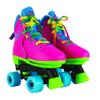 Circle Society Classic Adjustable Indoor & Outdoor Childrens Roller Skates - JoJo Siwa Rainbow - Sizes 3-7, 170035,Multi view 1