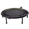 Stamina Folding Trampoline with Smart Workout App, Black - Portable Fitness Rebounder for Home Gym, Cardio & Strength Training, Jumping Exercise Equipment view 1